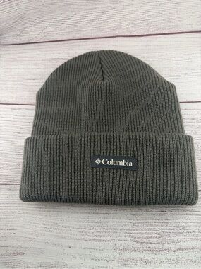Columbia Ribbed Cuffed Beanie - Grey